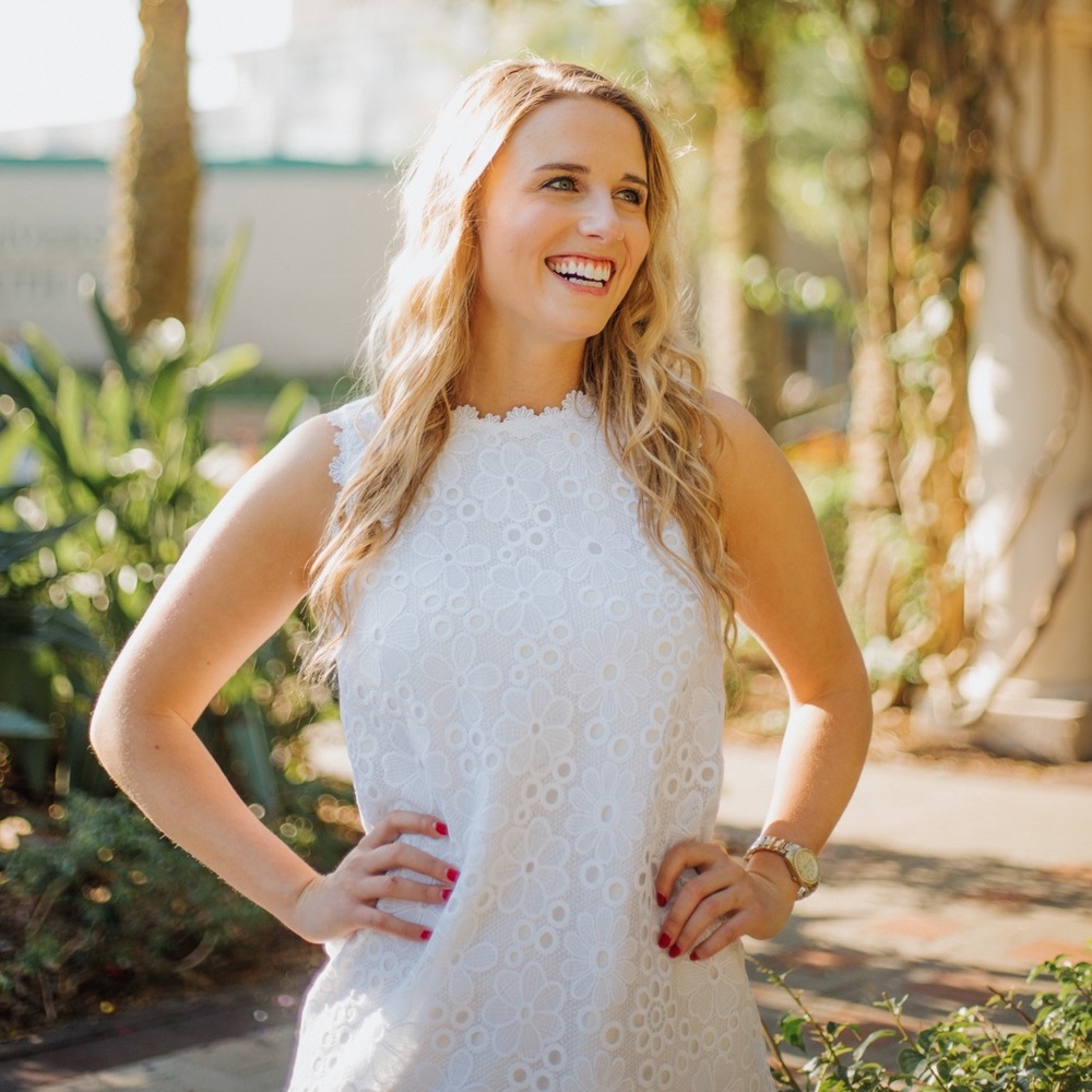 Kate Spade Shore Thing white lace dress